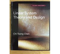 Linear System Theory And Design