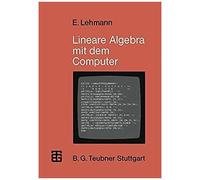 Lineare Algebra Mit Dem Computer