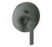 Lineare Grohe match0 24064AL1 graphite dur brossé, mitigeur monocommande de bain à encastrer