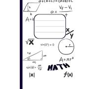 Lined Graph Paper for Math, and Physics Students. (130 pages - 6x9 inch), White