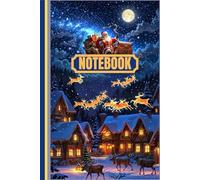 Lined Journal and Daily Planner 2026, Simple Writing Notebook, Organizer for Adults and Students.: 6x9 Inch, 120 Pages with Full Year Calendar and Festive Christmas Notes Paper.