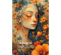 Lined Notebook / Single lined paper notebook / grid paper ideal for daily writing: 6x9" | 100 pages / Perfect for notes, drewings and gifts/ your Elegant and Timeless Space for Creativity