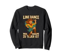 Linedance Proverbes - Line Dancing Motif Thérapie Sweatshirt