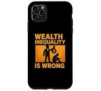 L'inégalité des richesses est Une Erreur (Graphique Jaune) Coque pour iPhone 11 Pro Max