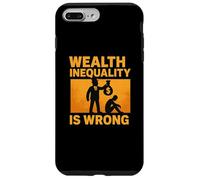 L'inégalité des richesses est Une Erreur (Graphique Jaune) Coque pour iPhone 7 Plus/8 Plus