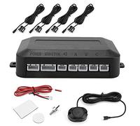 Linel 12V Radars De Recul pour Voiture, Capteur De Stationnement Universel, Kit De Radar De Recul Avertissement Indicateur Sonore Système De Sonde, Capteur De Stationnement Pour Voiture