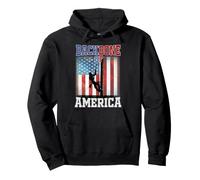 Lineman Backbone of America - Travailleur de Ligne Sweat à Capuche