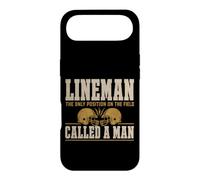 Lineman The Only Position Called A Man Football Player Coque pour iPhone Air