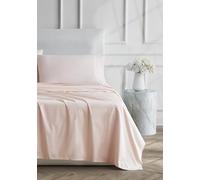 Linen Closet Parure de lit 4 pièces en Percale Rose poudré