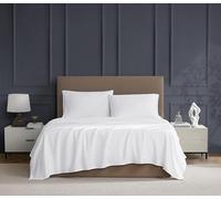 Linen Closet Performance Parure de lit 4 pièces pour très Grand lit Blanc