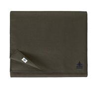Linen & Cotton Nappe de Table Imperméable Antidérapant Anti Tache Adele -100% Lin, Noir (147 x 300 cm) Longue Grande Rectangulaire Facile à Nettoyer pour Cuisine Dîner Pique-Nique Jardin Cafe Hotel