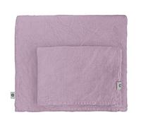 Linen & Cotton Set de Housse de Couette Extra Douce Alicia, 100% Lin Lavé - Lilas (220 x 230cm - King)