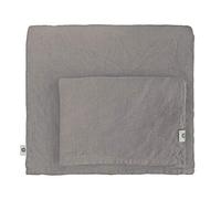 Linen & Cotton Set de Housse de Couette Extra Douce Alicia, 100% Lin Lavé - Taupe (200 x 200cm - Double)