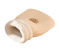 Linen Fabric Bed Cave, Washable Cozy Cat Beds, Cat Sleeping Bag with Bear Pattern, Easy Access Cat Bed, Cozy Cat Cave for Small Dogs, Washable Pet Bed for Cats, Linen Fabric Sleeping Bag for Pets