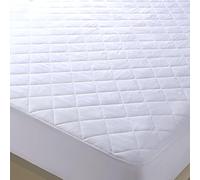 Linen Home Protège-matelas Super King (181 x 200 cm) - Extra profond - Jusqu'à 40 cm - En microfibre douce - Respirant, hypoallergénique - Super King Size