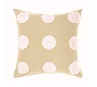 Linen House Haze Continental Taie d'oreiller, Rose/Sable, 65 x 65cm
