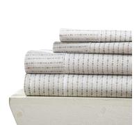 Linen Market Becky Cameron Parure de lit Ultra Douce à Motifs, très Grand lit californien, flèches en Perles, sau