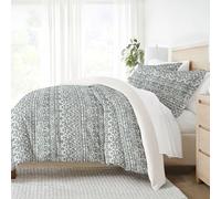 Linen Market Ensembles de Housses de Couette en Microfibre, Bleu Marine, lit Double/Grand lit