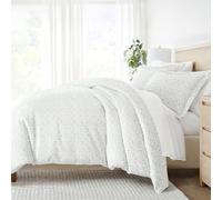 Linen Market Housse de Couette pour très Grand lit - Profitez d'un Confort hôtelier avec Une Douceur inégalée, des imprimés Exquis et des Couleurs Unies pour Une Chambre de rêve - Parure de lit très