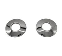 linenb Lot de 4 plaques de couverture d'échelle de piscine en acier inoxydable pour main courante de piscine