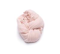 LinenMe Cheche Femme et Homme, Écharpe, Foulard, Chale - 100% Lin - Pour l'été, la plage, léger, respirant - 70 x 200 cm - ROSA