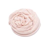 LinenMe Cheche Femme et Homme, Écharpe, Foulard, Chale - 100% Lin - Taille 100 x 200 cm - pour l'été, la plage, léger, respirant, avec Franges - Rosa