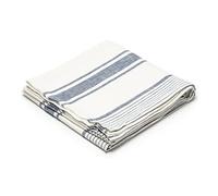 LinenMe Nappe Toscane en Lin Indigo, 136 x 250 cm