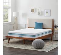 Linenspa Surmatelas en Mousse à mémoire de Forme infusée de Gel de 7,5 cm avec Housse zippée - King Size (150 x 200 cm)