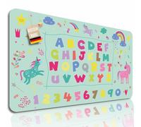 Lineo® Sous-main pour enfants - Imperméable - Motif licorne et princesse - 70 x 40 cm