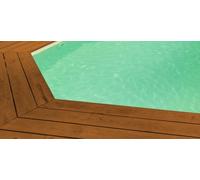 Liner 75/100 compatible Piscine modèle CARDAMON 12mx4mx1.46m beige