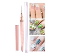 Liner à nails de pinceau de panneaux de pas à clou, outil de nail gel | Des pinceaux élégants en avec une fin de dentelle, un pinceau de conception de ongles précis pour des lignes épurées da