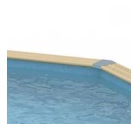 Liner bleu pour piscine en bois Ubbink - Ø 410 cm