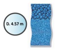Liner boulder forme ronde d.4.57m pour piscine hors sol - SWIMLINE - li1548sbo