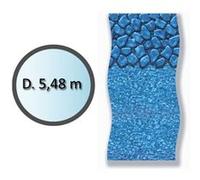 Liner Overlap Ø 5.48 BULDER SWIRL SWIMLINE - LI1848BSO