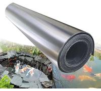 Liner D’étang 5x5m 6x8m Hdpe Membrane Flexible Liners D’étang Préformés pour étangs à Poissons, Cascades, Fontaines De Ruisseaux, épaisseur 0,35 Mm, Black, 5x9m(16.4x29.5ft)