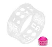 Liner de balle de golf - Disque de balle de golf - Pochoir de balle de golf - Marqueur de balle d'alignement - Modèle de marquage transparent - Outil de marquage de balle de golf - Accessoire de