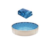 VEVOR Liner piscine 732 x 147 cm – Vinyle durable, style chevauchement, calibre standard