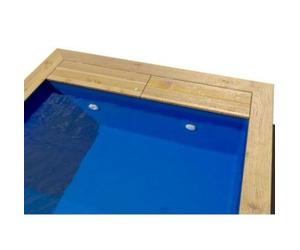Liner piscine composite ED'LINE rect 3/2 : 4.44 x 3.11 x 1.20 m