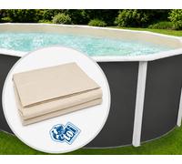 Liner piscine hors-sol ronde Toi SWIMPOOL 460X132cm couleur sable