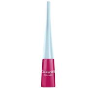 Liner pour les yeux - Paillettes fumées et imperméables - 30 ml - Léger avec un liquide brillant - Pochoir adhésif pour cils (rouge, taille unique)