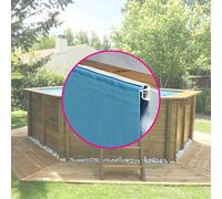 Liner pour piscine bois Sunbay hexagonale - Vanille 2 - 4,00 x h1,19m