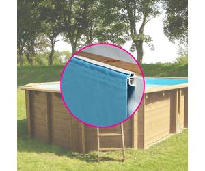 Liner pour piscine bois Sunbay octogonale allongée - Macadamia - 6,32 x 3,35 x h1,30m