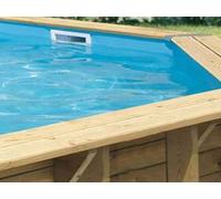 Liner pour piscine hors-sol Ubbink ovale 470 x 860 x H130cm épaisseur 75/100ème coloris bleu