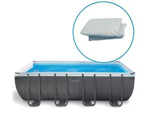 Liner pour piscine Intex Ultra Silver et XTR tubulaire rectangulaire - 5,49 x 2,74 x h1,32m