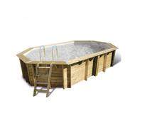 Ubbink – Liner piscine – Ø430 x H120 cm – 75/100ème – Gris