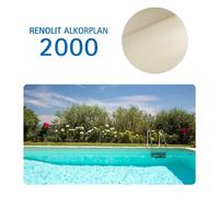 Liner PVC armé 150/100e Uni avec vernis Alkorplan 2000 Sable