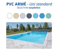 Liner PVC armé 150/100e uni standard easySelect