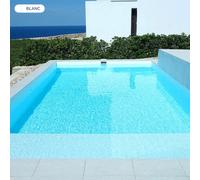 Liner PVC armé Alkorplan 2000 VERNI Uni (150/100e) - Blanc - 1,65 x 25 m