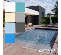 Liner PVC armé Aquastone 3D CGT Alkor (180/100e) - Blanc -