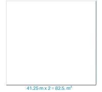 Liner pvc armé couleur blanc Armeflex 41,25 m² x 2